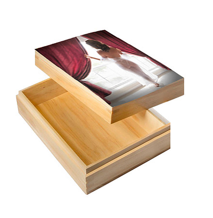 Box with Lid Open